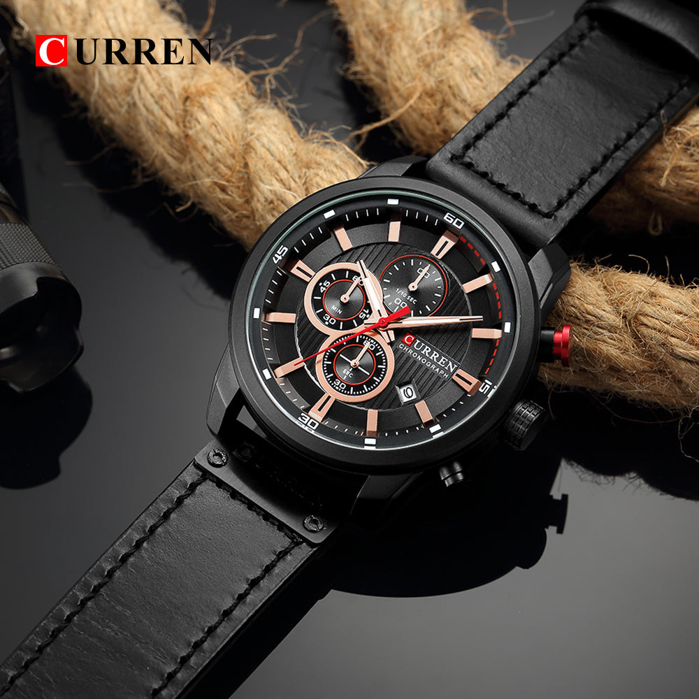Ralph Curren Istanbul® Men's Leather Watch