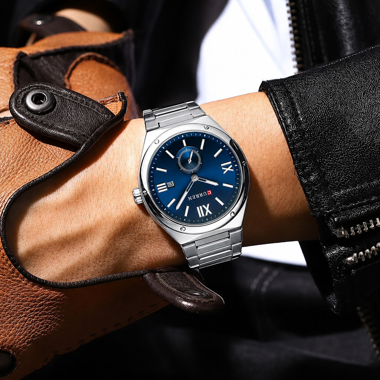 Ralph Curren Santiago® Men's Stainless Steel Watch