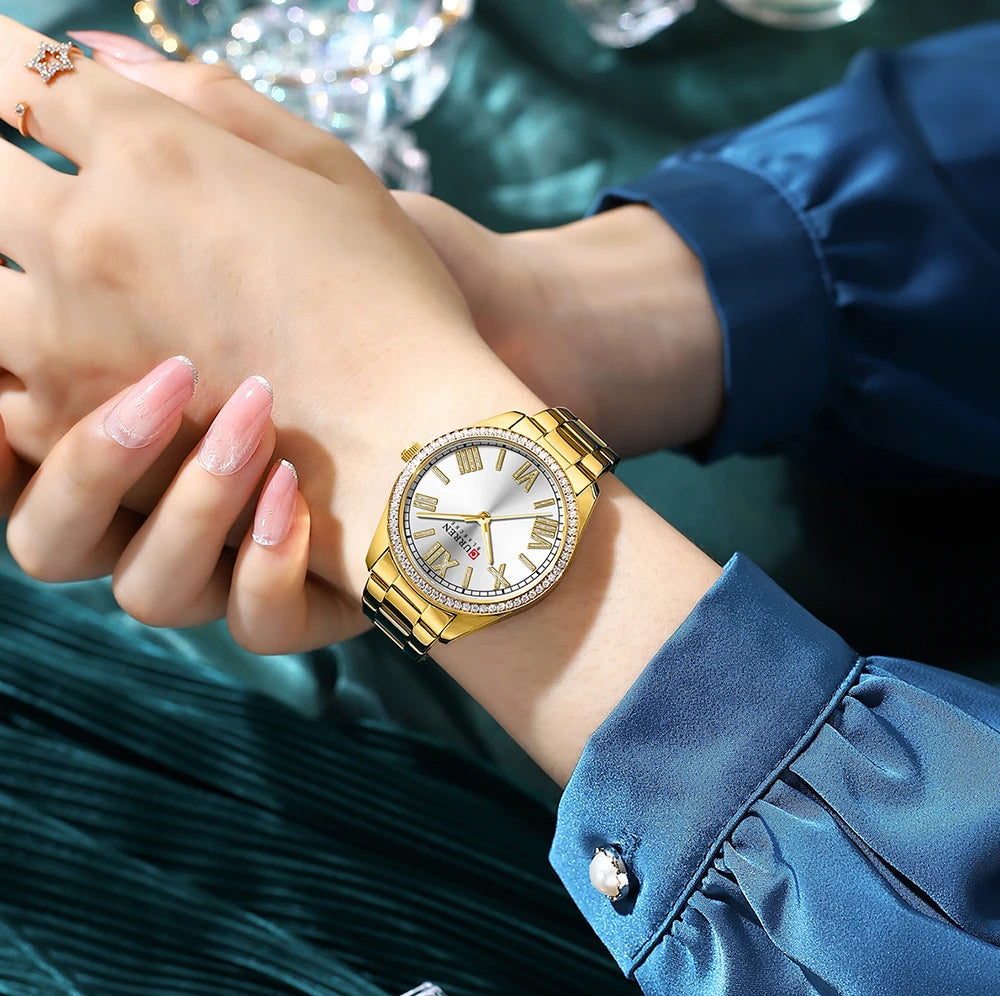Ralph Curren Diamond® Women's Stainless Steel Watch
