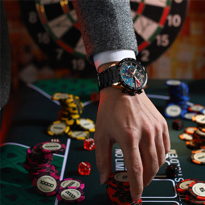 Curren Bucarest® orologio uomo acciaio
