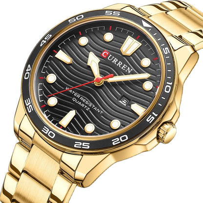 Ralph Curren Geneva® Men's Stainless Steel Watch