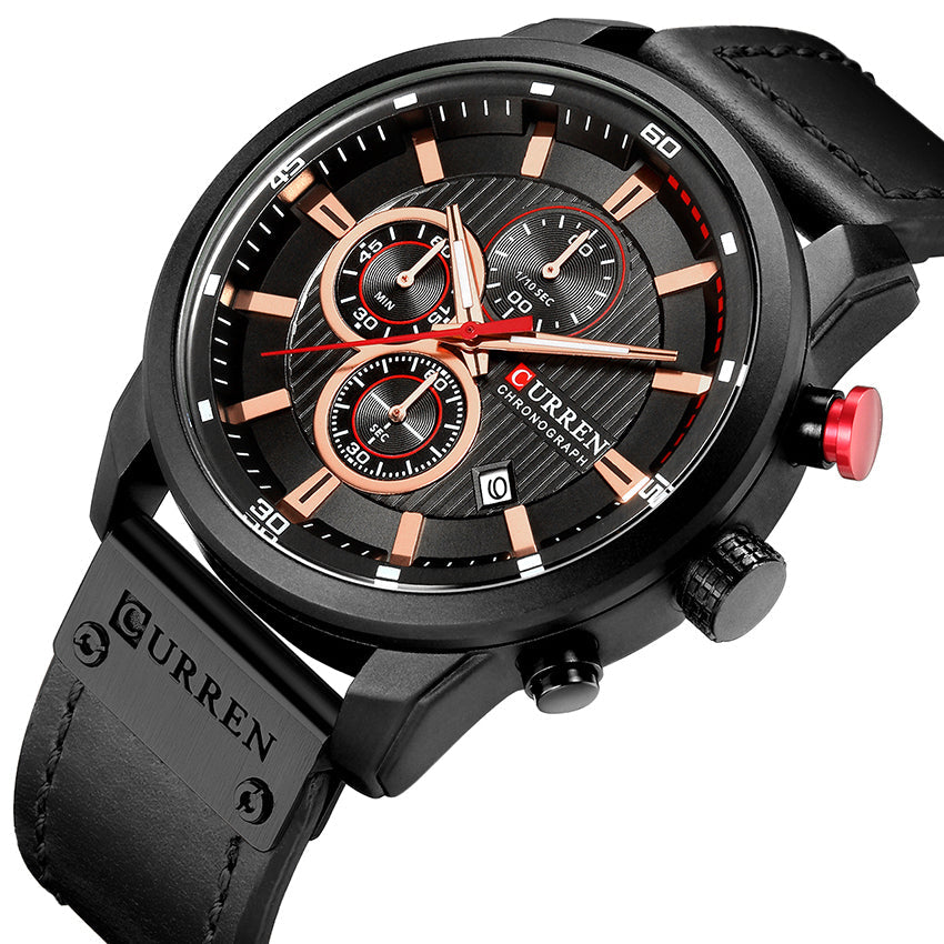Ralph Curren Istanbul® Men's Leather Watch