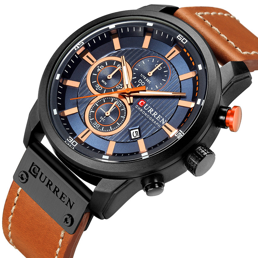 Ralph Curren Istanbul® Men's Leather Watch