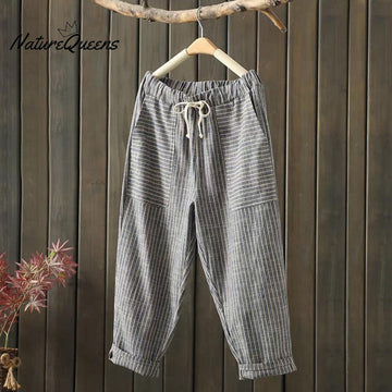 Classy Elastic Drawstring Waistband Pants