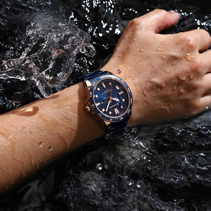 Ralph Curren Geneva® Men's Stainless Steel Watch
