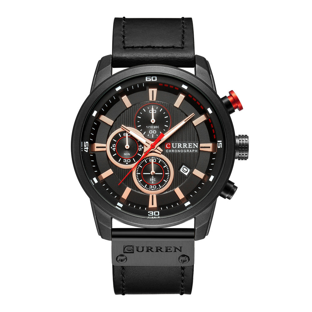Ralph Curren Istanbul® Men's Leather Watch