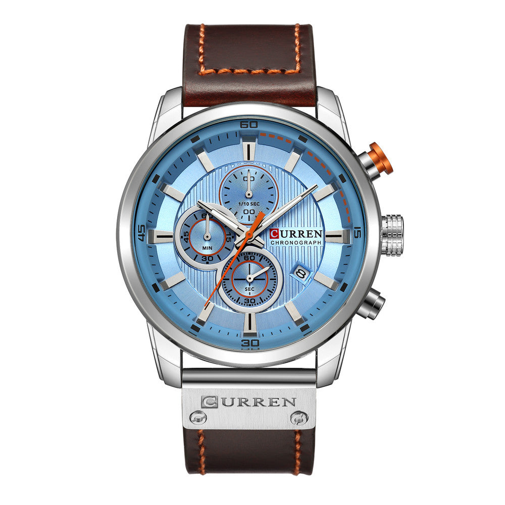 Ralph Curren Istanbul® Men's Leather Watch