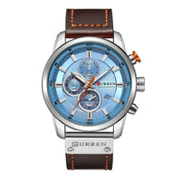 Light Blue/Brown