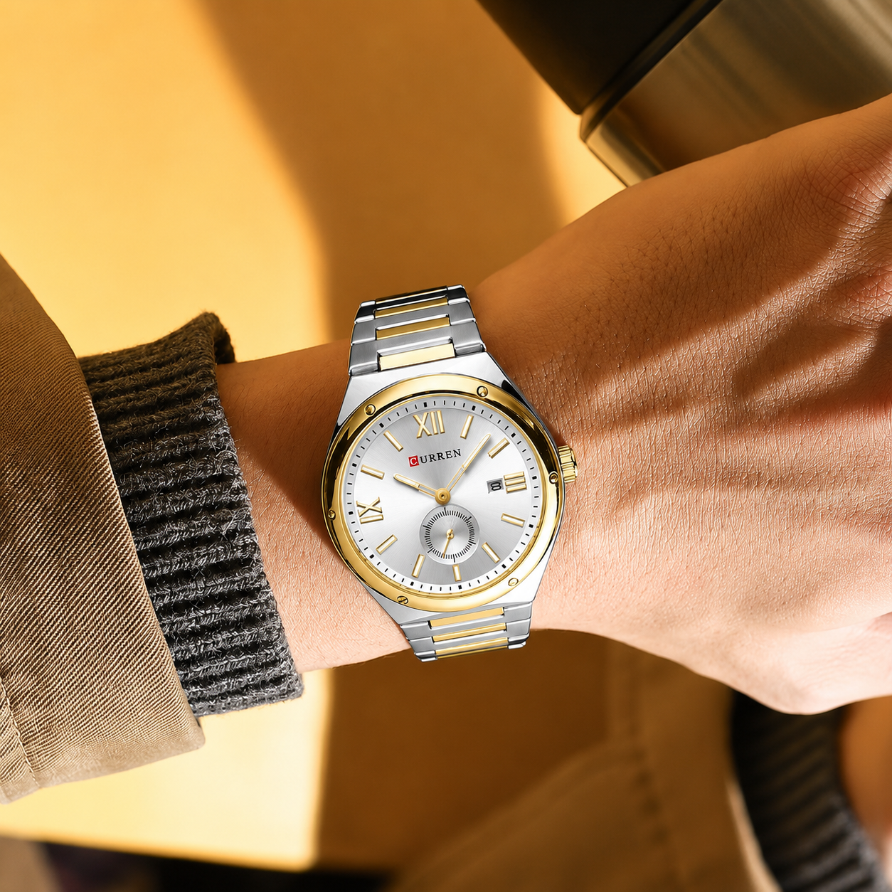 Ralph Curren Santiago® Men's Stainless Steel Watch