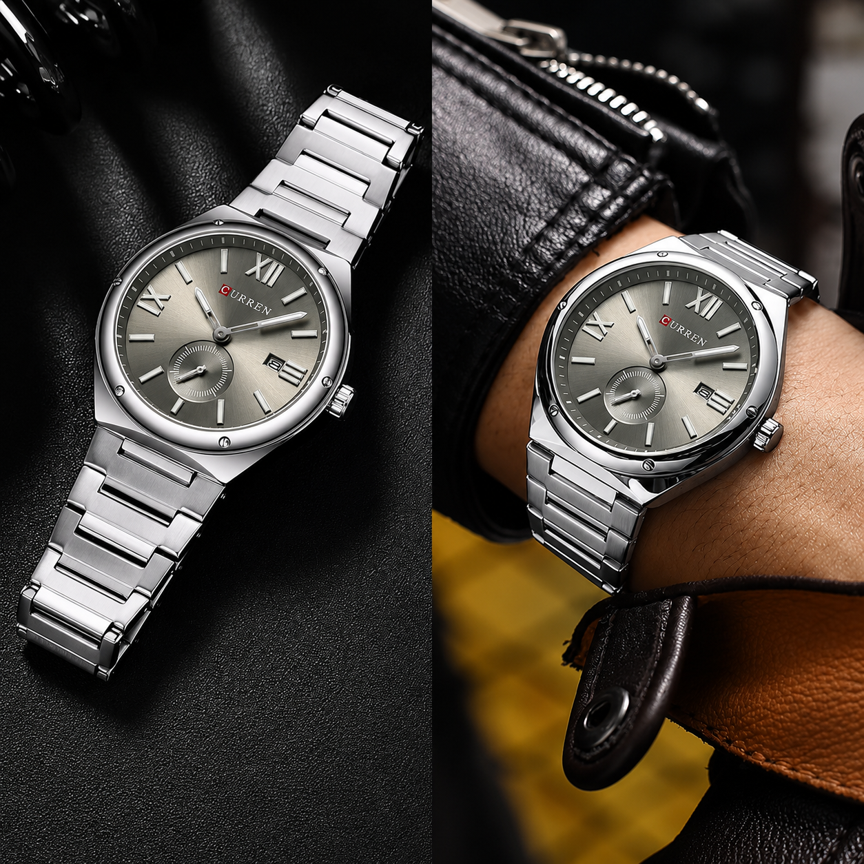 Ralph Curren Santiago® Men's Stainless Steel Watch