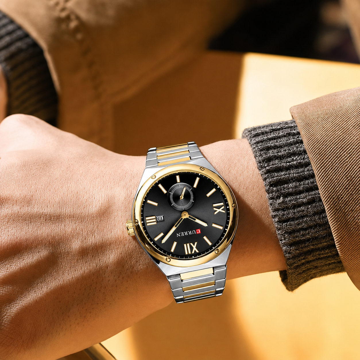 Ralph Curren Santiago® Men's Stainless Steel Watch