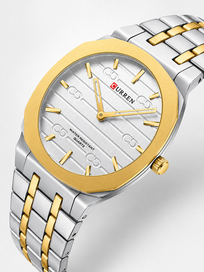Curren Sax® orologio uomo acciaio