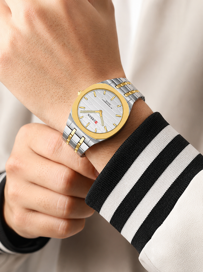 Curren Sax® orologio uomo acciaio