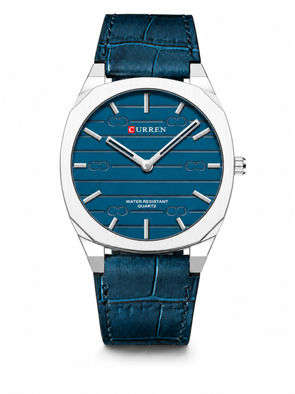 Ralph Curren Sax® Men's Leather Watch
