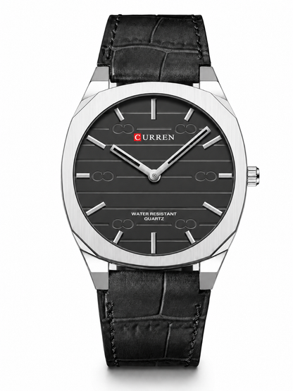 Ralph Curren Sax® Men's Leather Watch