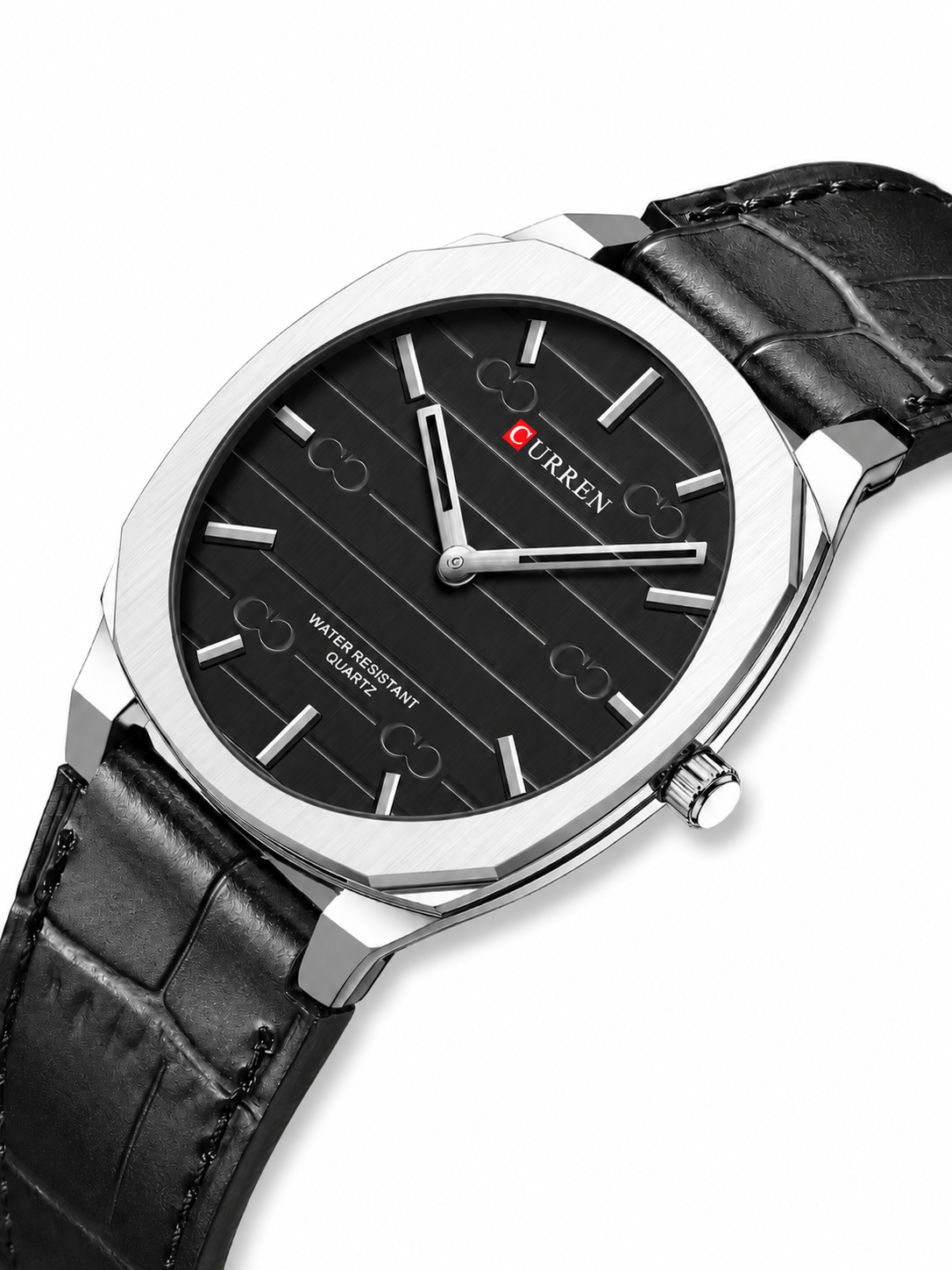 Ralph Curren Sax® Men's Leather Watch
