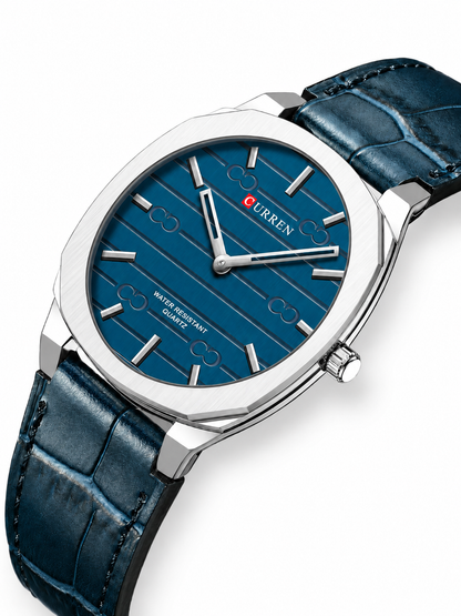 Ralph Curren Sax® Men's Leather Watch