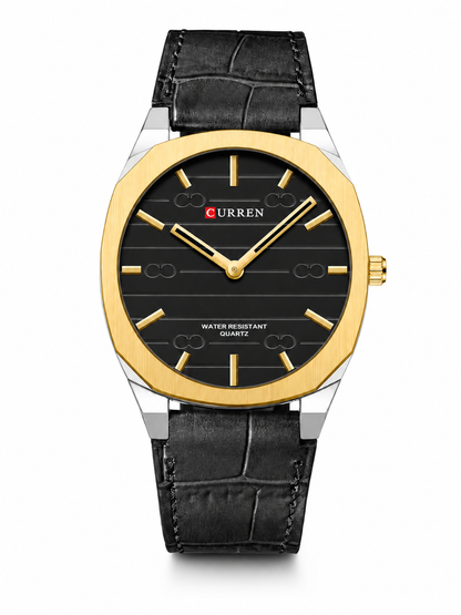 Ralph Curren Sax® Men's Leather Watch