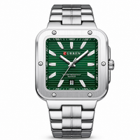 Silver/Green