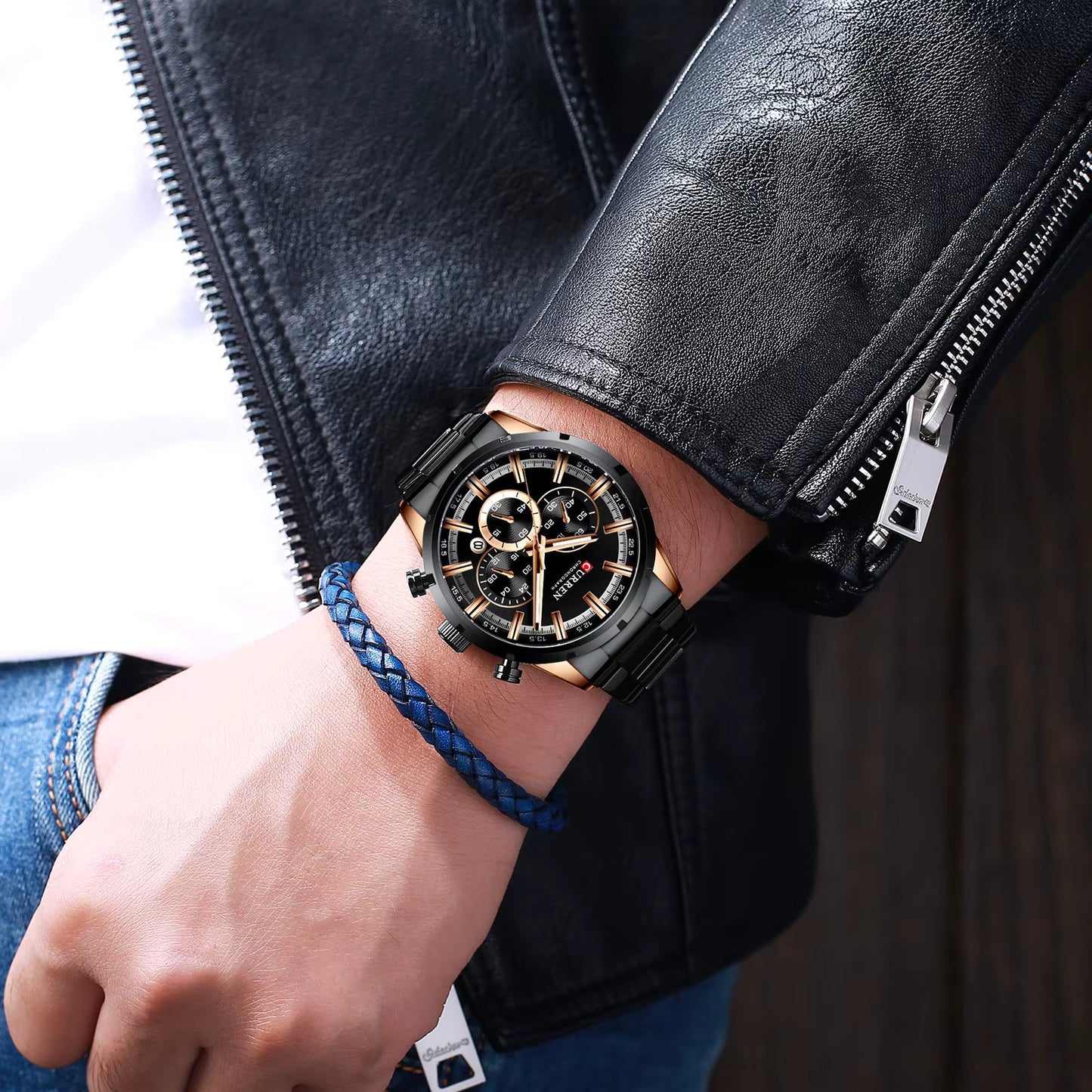Ralph Curren Nizza® Men's Stainless Steel Watch