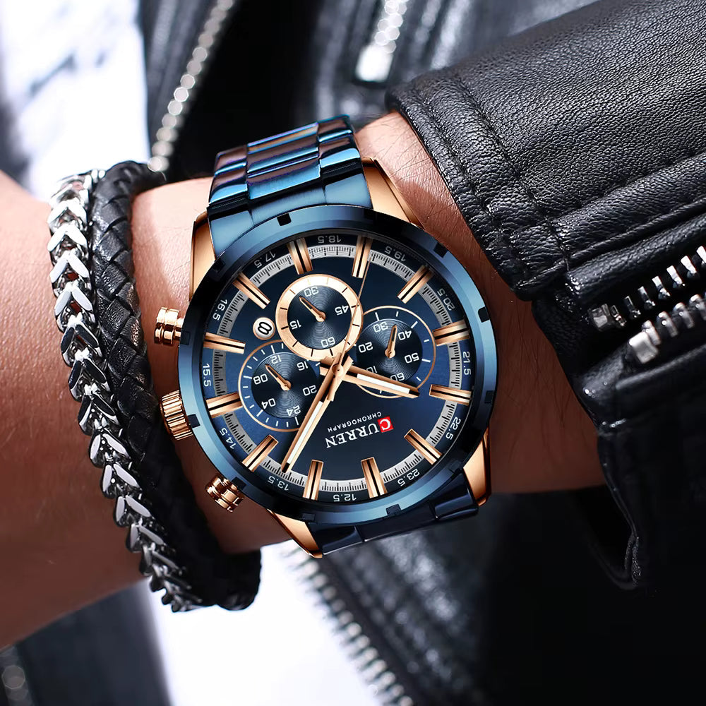 Ralph Curren Nizza® Men's Stainless Steel Watch