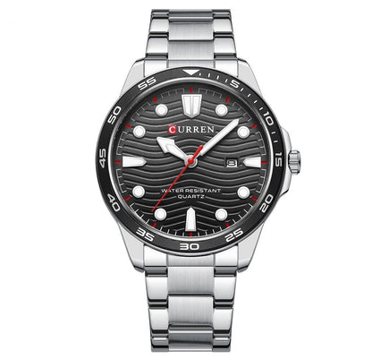 Ralph Curren Geneva® Men's Stainless Steel Watch