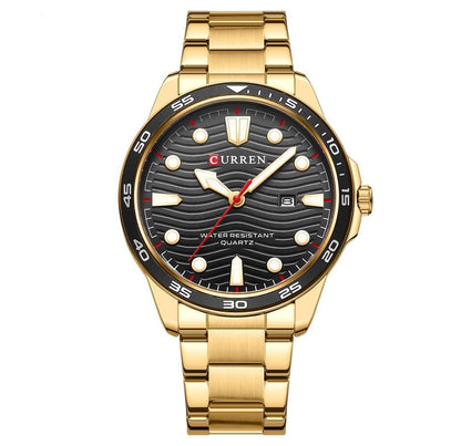 Ralph Curren Geneva® Men's Stainless Steel Watch