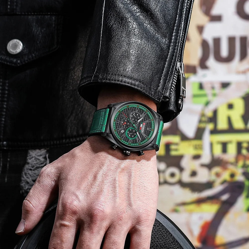 Ralph Curren Corsa® Men's Leather Watch
