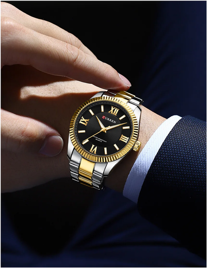 Ralph Curren Roma® Men's Stainless Steel Watch