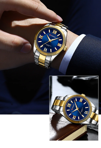 Ralph Curren Roma® Men's Stainless Steel Watch