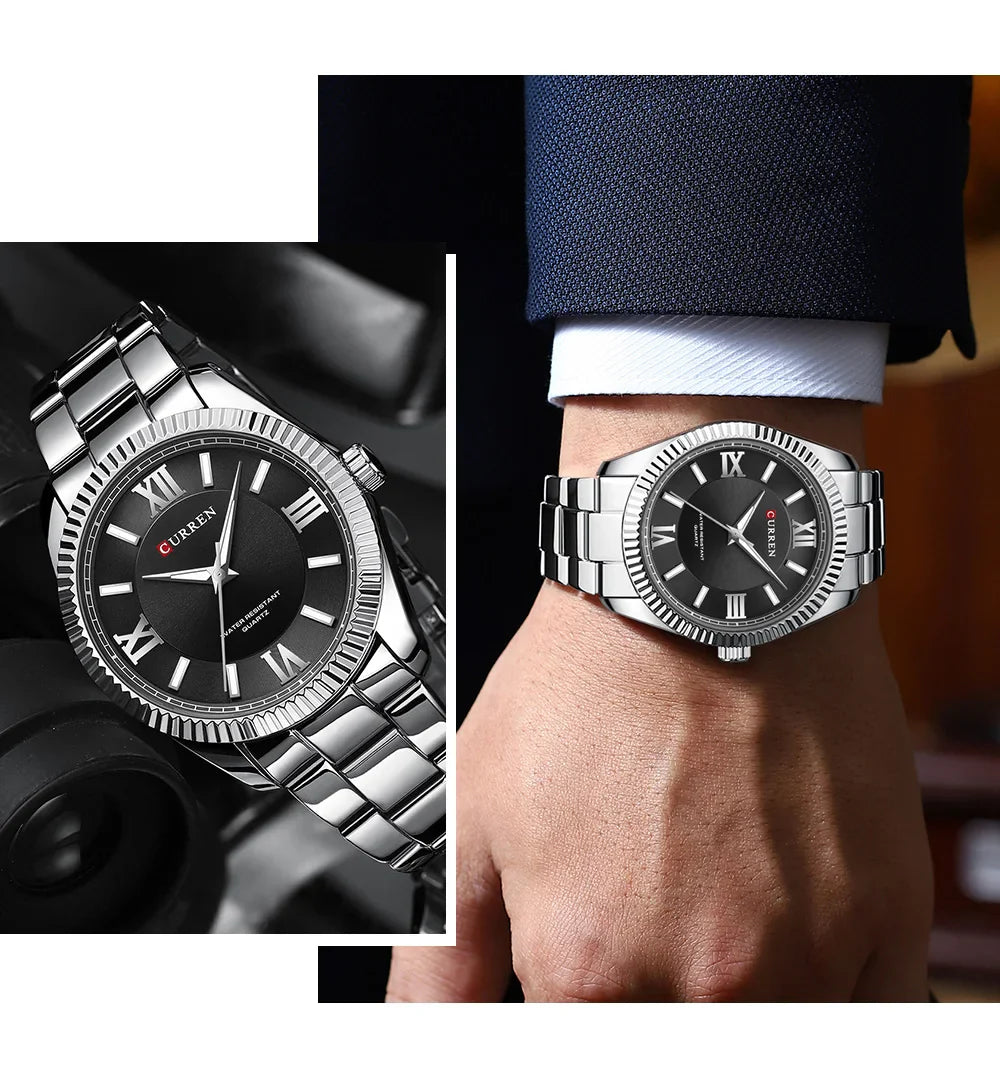 Ralph Curren Roma® Men's Stainless Steel Watch