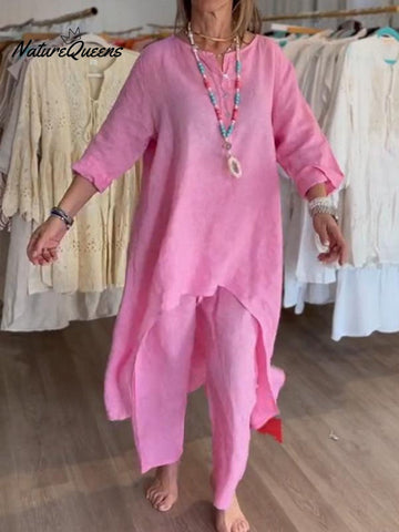 Women's  Solid Color Casual Suit
