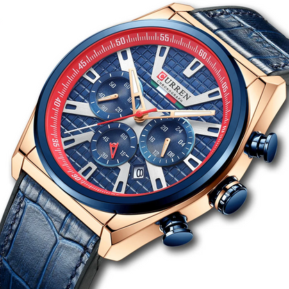 Ralph Curren Corsa® Men's Leather Watch