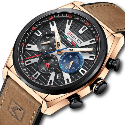 Ralph Curren Corsa® Men's Leather Watch