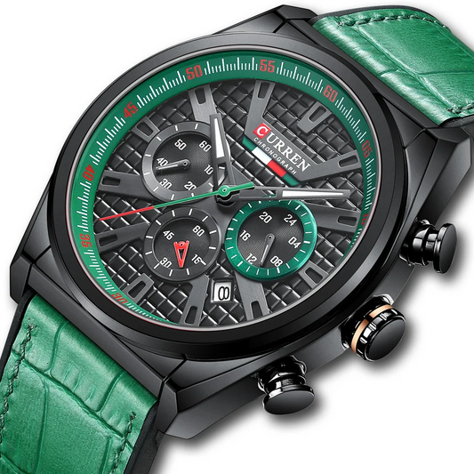 Ralph Curren Corsa® Men's Leather Watch