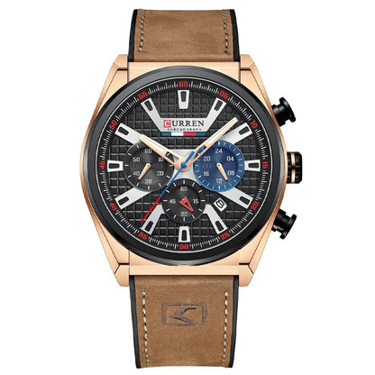 Ralph Curren Corsa® Men's Leather Watch